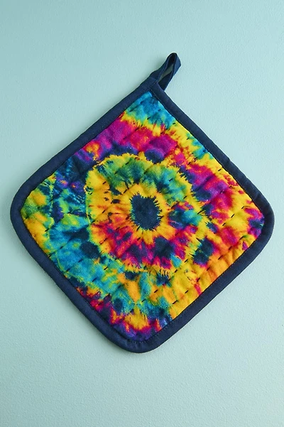 Rainbow Tie Dye Potholder