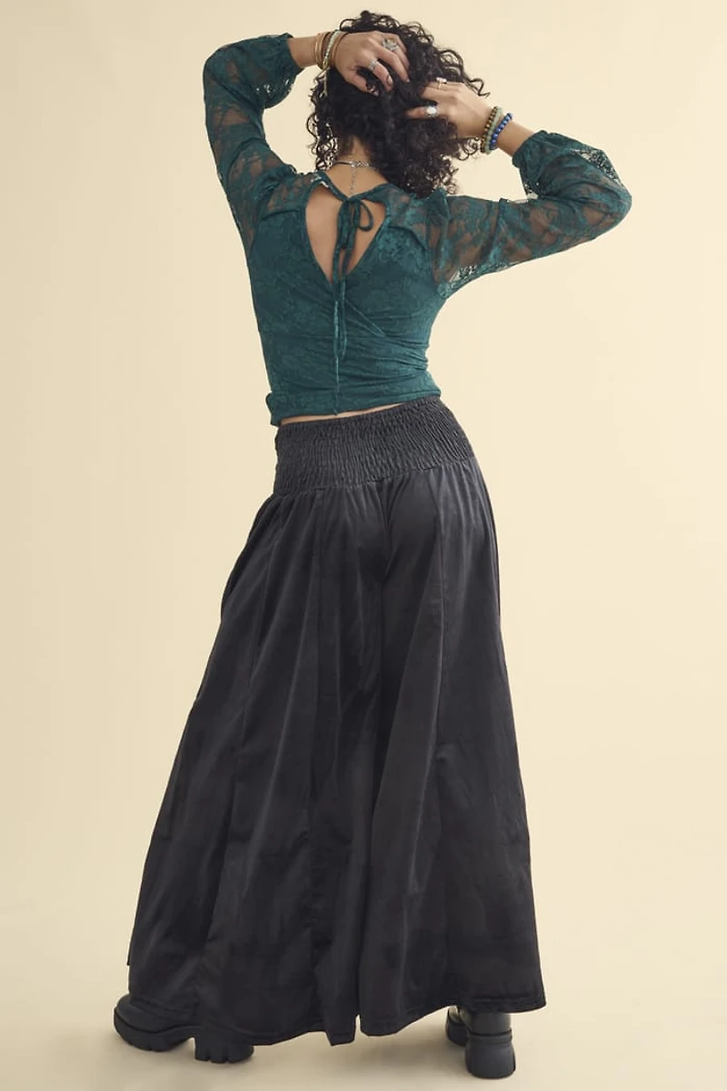 Black Velvet Barcelona Pants