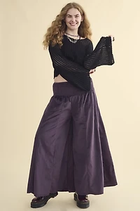 Plum Velvet Barcelona Pants