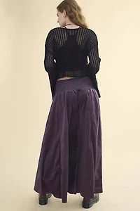 Plum Velvet Barcelona Pants
