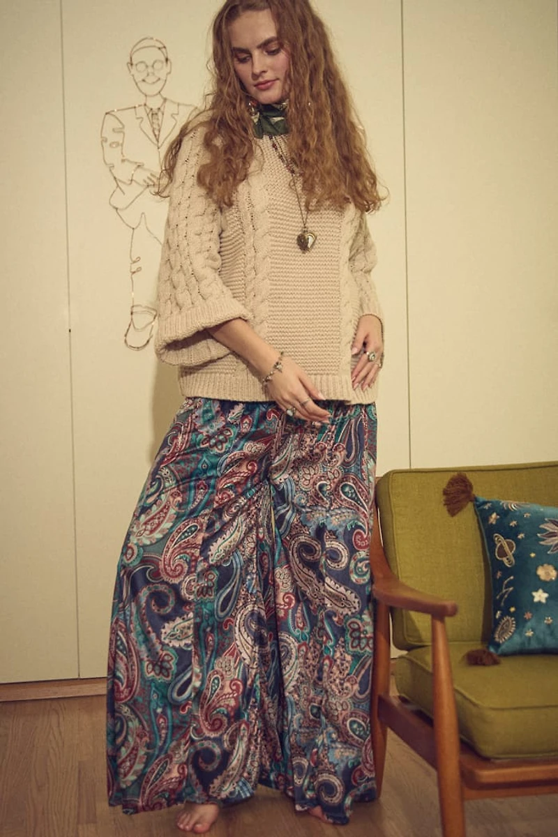 Buy Beige Chunky Cable Knit Sweater Online at Earthbound Trading