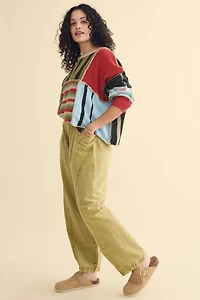 Buy Green Stone Wash Wide Leg Pants Online at Earthbound Trading