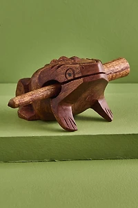 Buy Croaking Frog Wooden Instrument Online at Earthbound Trading