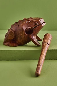 Buy Croaking Frog Wooden Instrument Online at Earthbound Trading