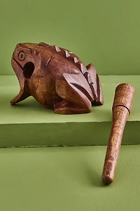 Buy Croaking Frog Wooden Instrument Online at Earthbound Trading