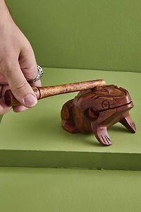 Buy Croaking Frog Wooden Instrument Online at Earthbound Trading