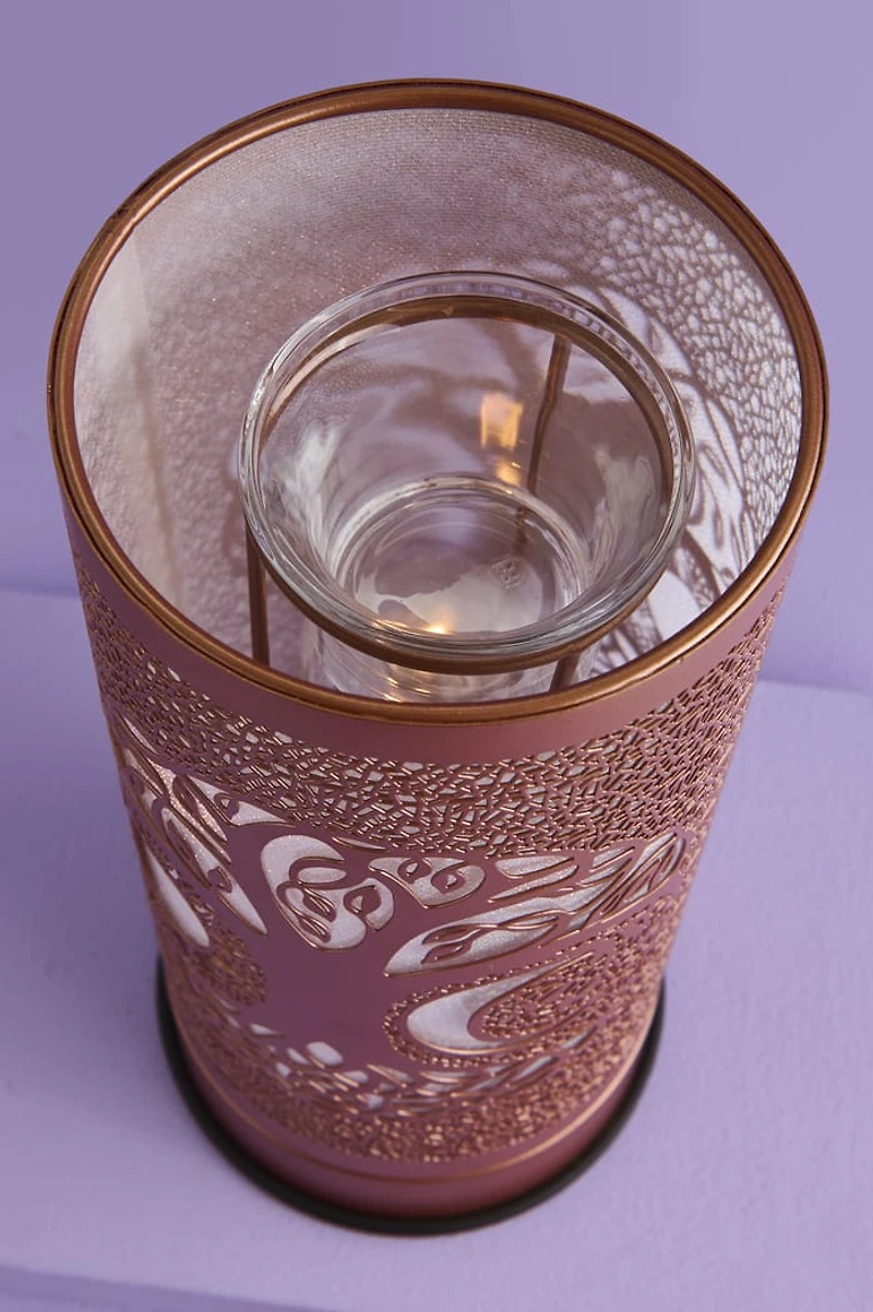 Bronze Celestial Tree of Life Electric Oil Burner and Touch Lamp