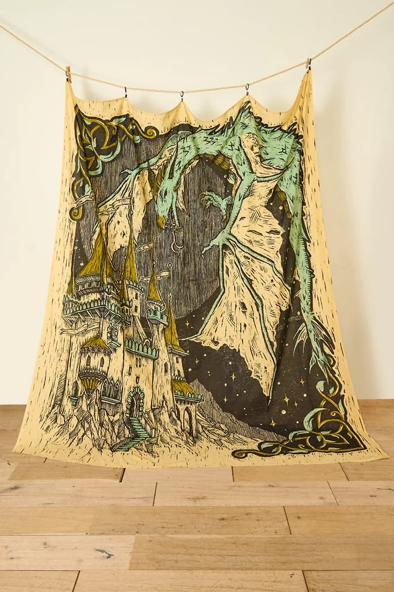 EBX Dragon Siege Large Tapestry