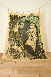 EBX Dragon Siege Large Tapestry