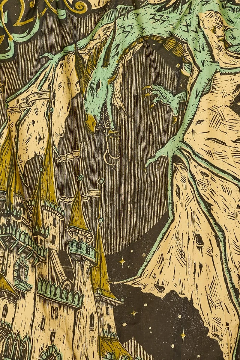 EBX Dragon Siege Large Tapestry