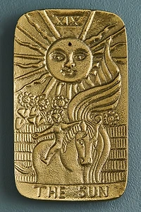 Buy Gold Sun Tarot Card Incense Burner Online at Earthbound Trading