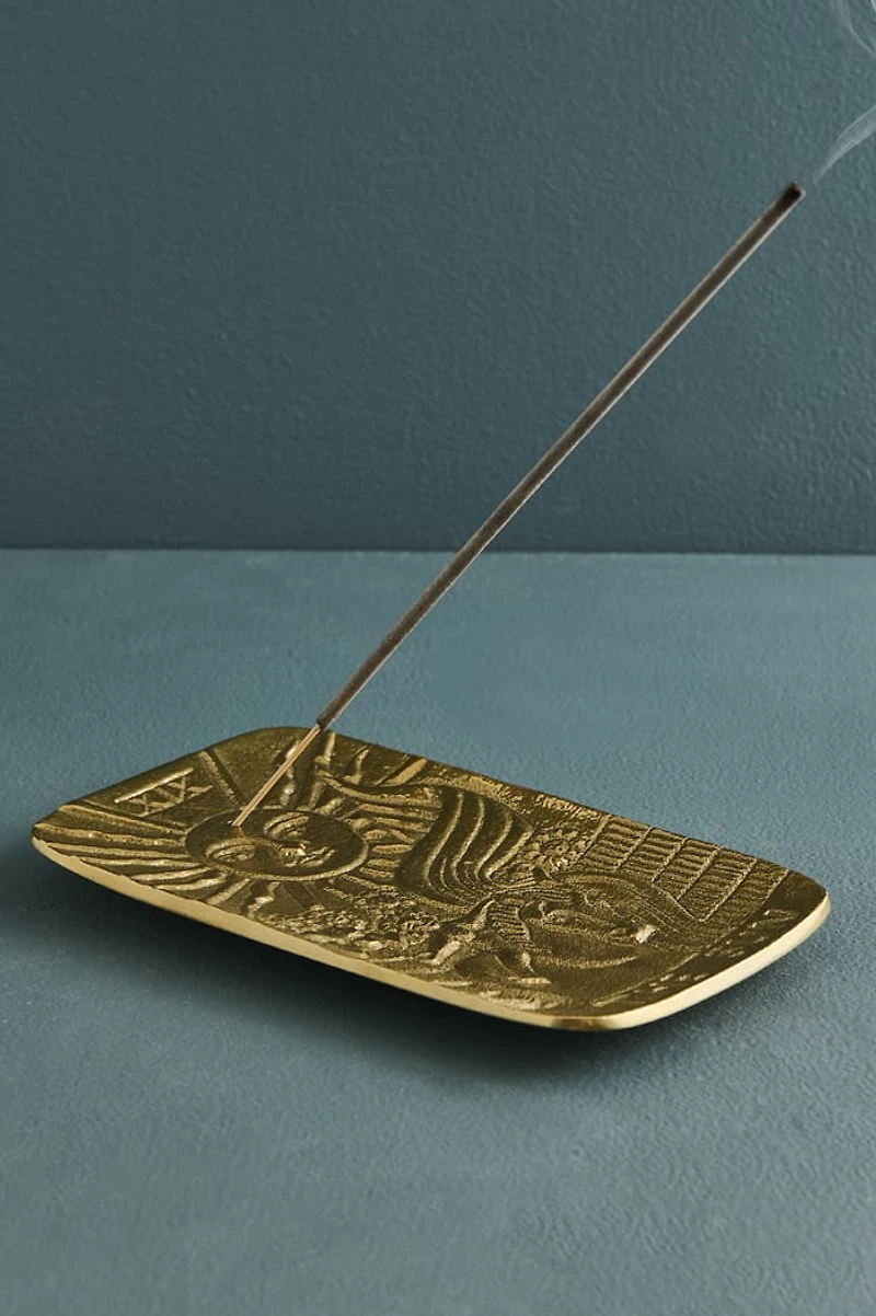 Buy Gold Sun Tarot Card Incense Burner Online at Earthbound Trading