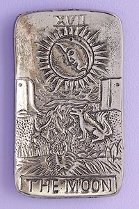 Buy Silver Moon Tarot Card Incense Burner Online at Earthbound Trading