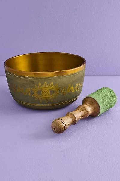 Buy Green Mystic Eye Singing Bowl Online at Earthbound Trading