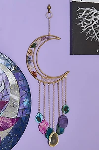 Agate Moon Tree Hanging