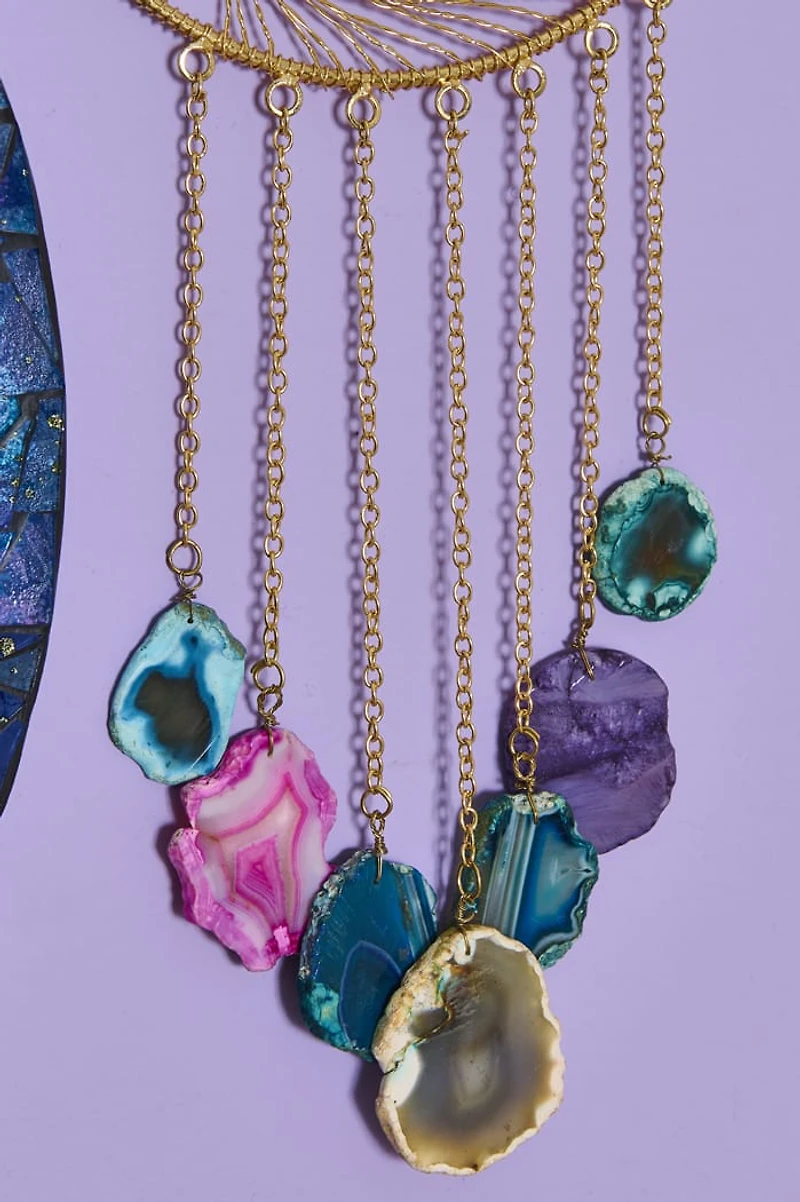 Agate Moon Tree Hanging