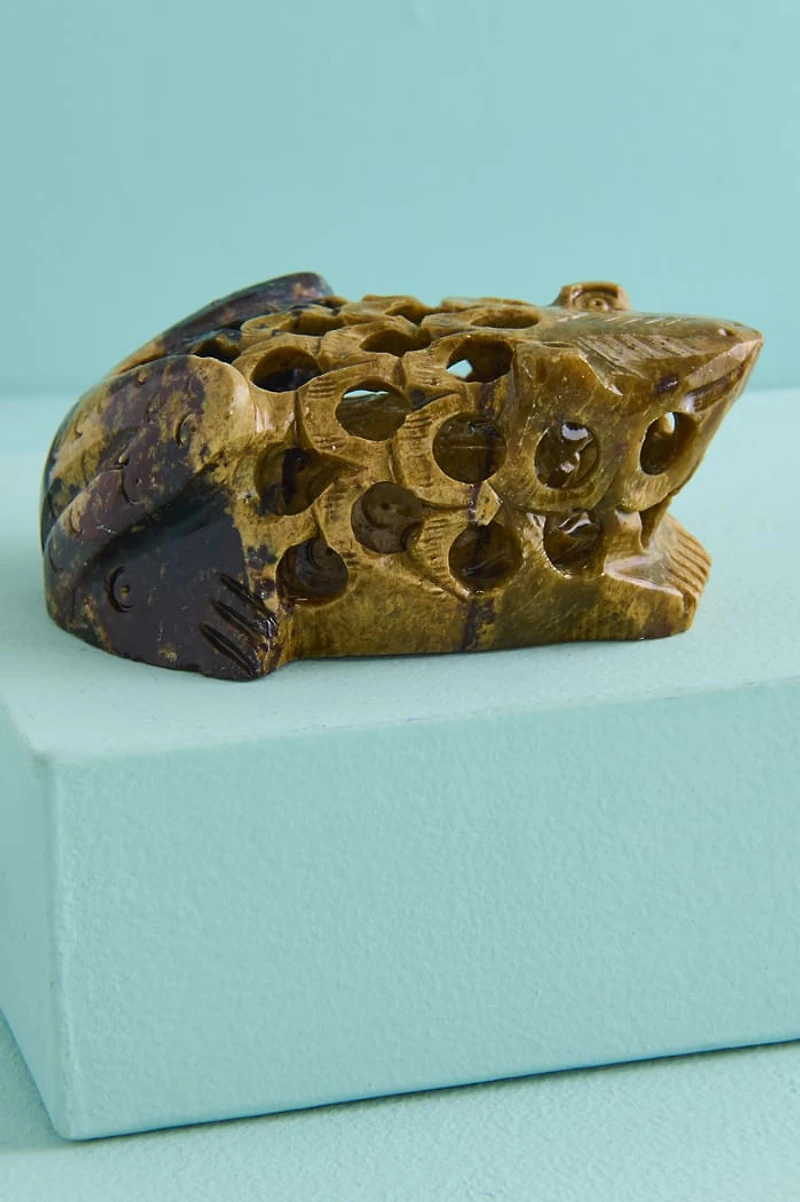 Soapstone Undercut Frog