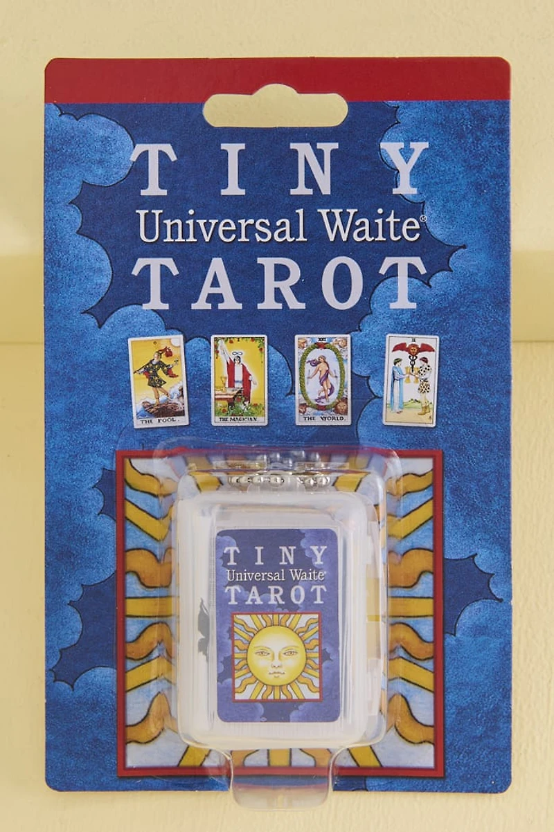 Tiny Universal Waite Tarot Deck Keychain