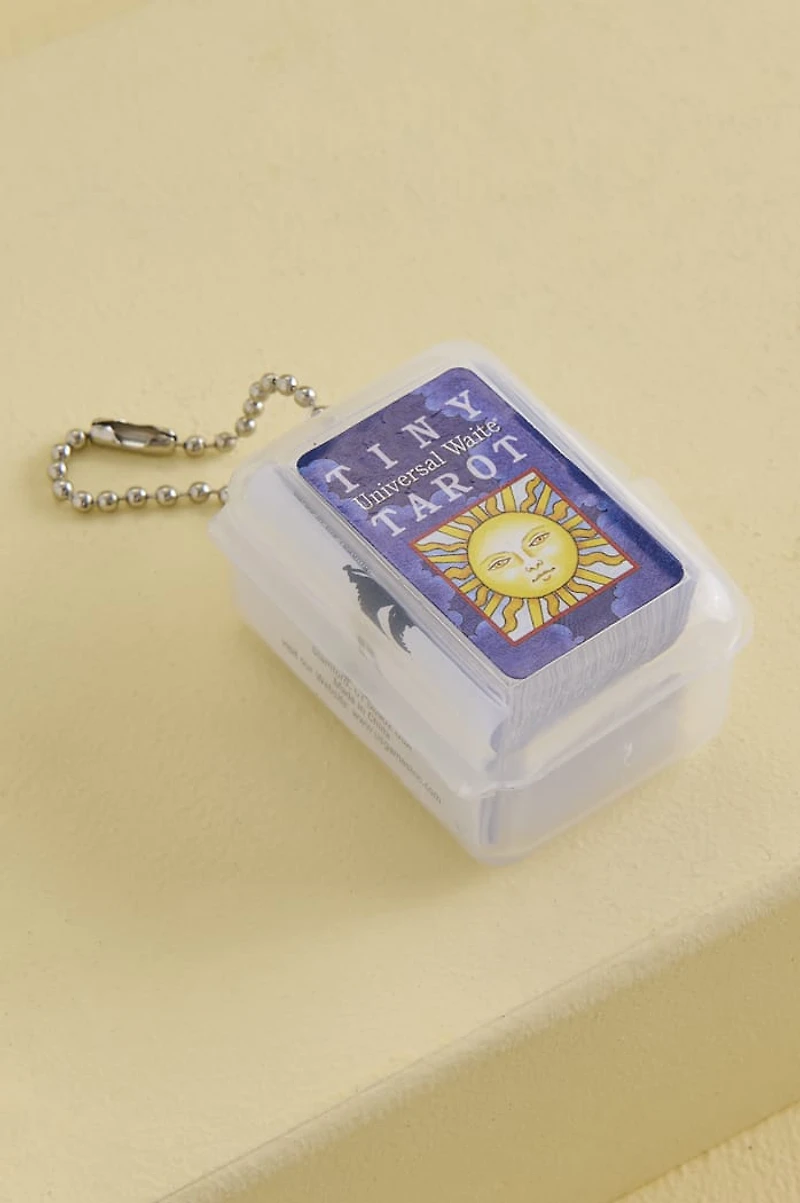 Tiny Universal Waite Tarot Deck Keychain
