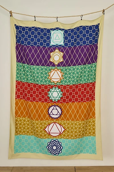 Chakra LG Cotton Blanket