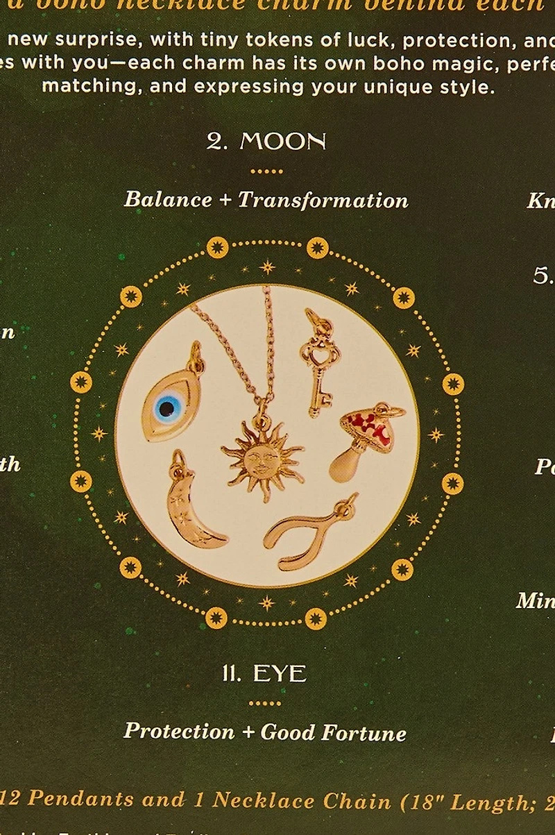 Buy 12 Days of Charm Pendants Gift Set Online at Earthbound Trading