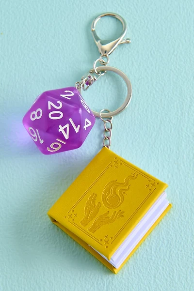 DND Wizard Warrior Bag Charm