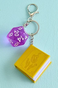 DND Wizard Warrior Bag Charm
