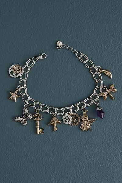Whimsy Fairy Charm Chain Bracelet