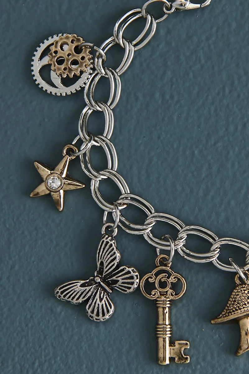 Whimsy Fairy Charm Chain Bracelet