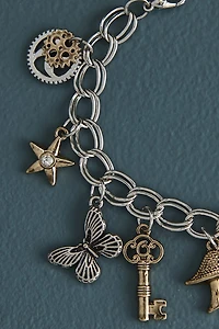 Whimsy Fairy Charm Chain Bracelet