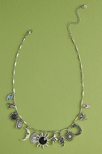 Buy Fantasy Moonlit Book Charm Necklace Online at Earthbound Trading