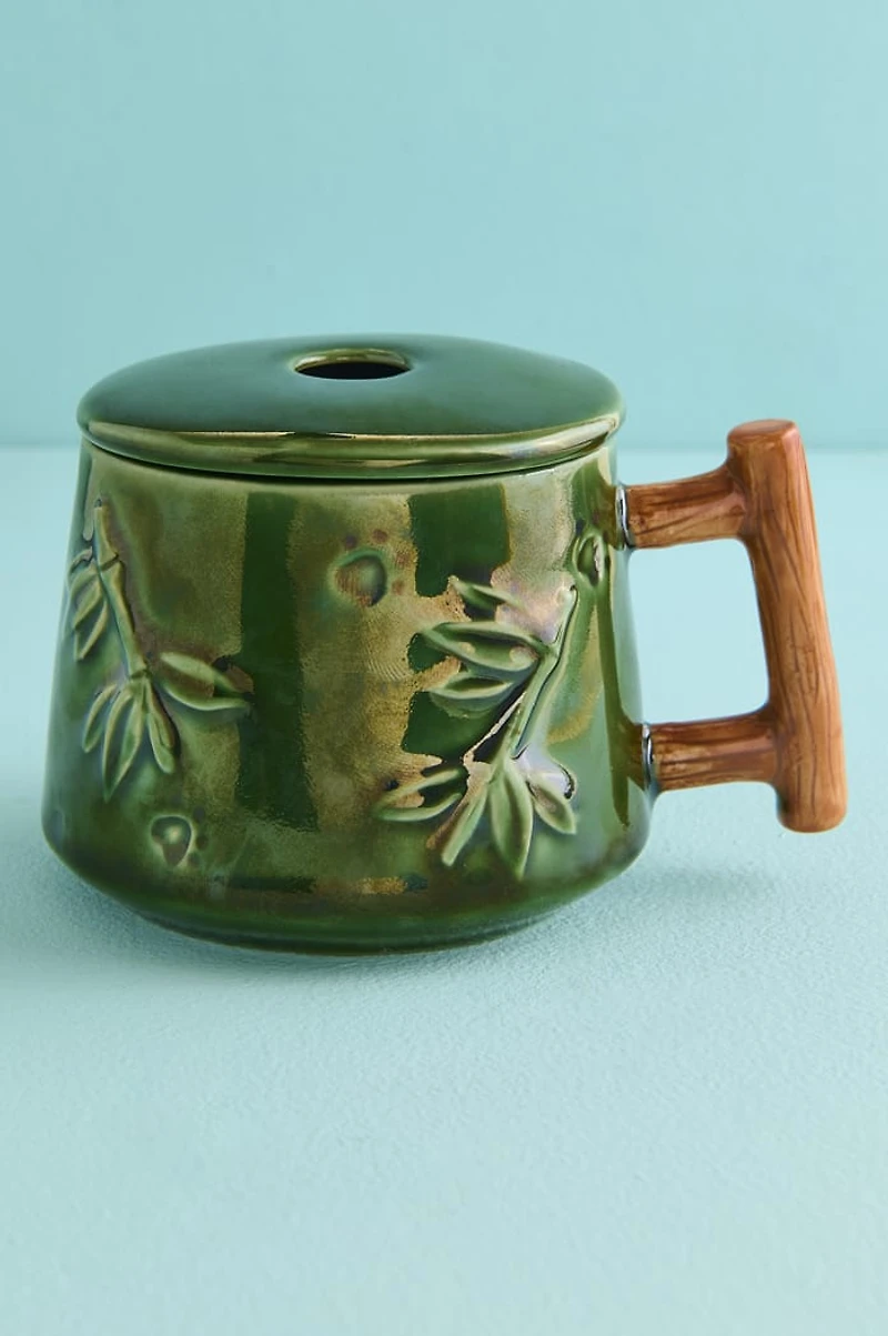 Panda Mug w/ Spoon and Lid