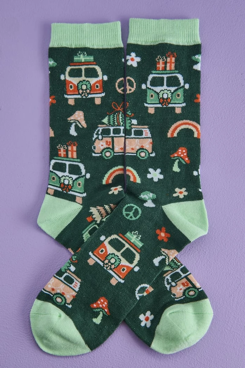 Buy EBX Hippie Holiday Socks Online at Earthbound Trading