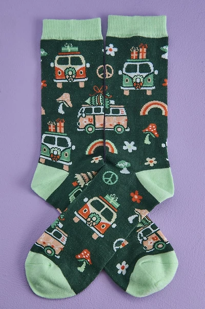 Buy EBX Hippie Holiday Socks Online at Earthbound Trading