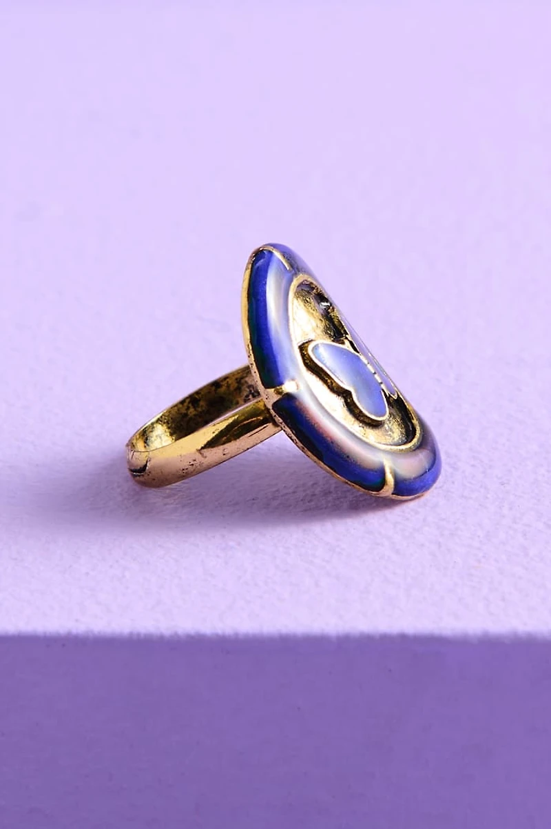 Butterfly Oval Mood Ring