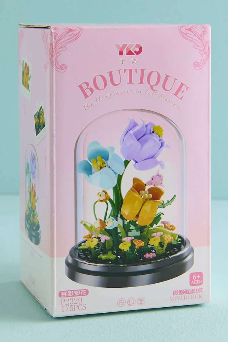 Wildflower Botanical Building Block Cloche Set