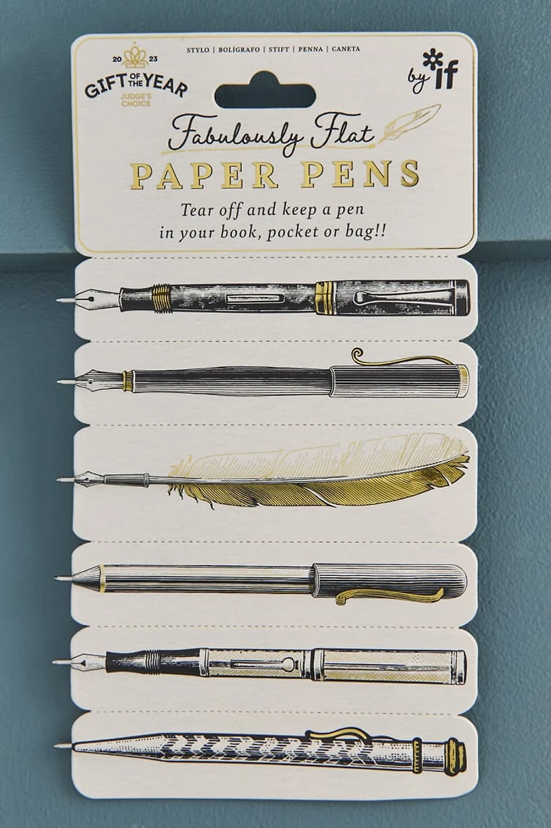 Buy Fabulously Flat Perforated Paper Pens Online at Earthbound Trading