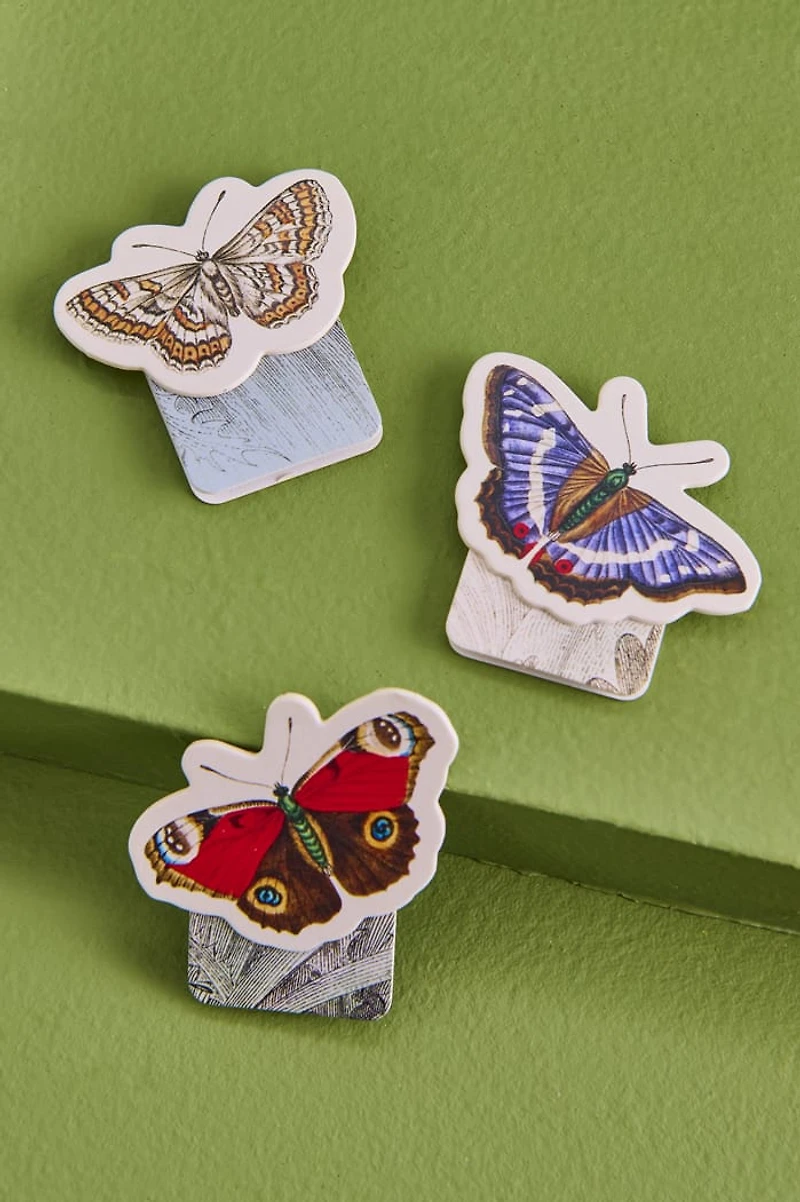 Buy Butterflies Mini Magnetic Bookmark Clip Set Online at Earthbound Trading