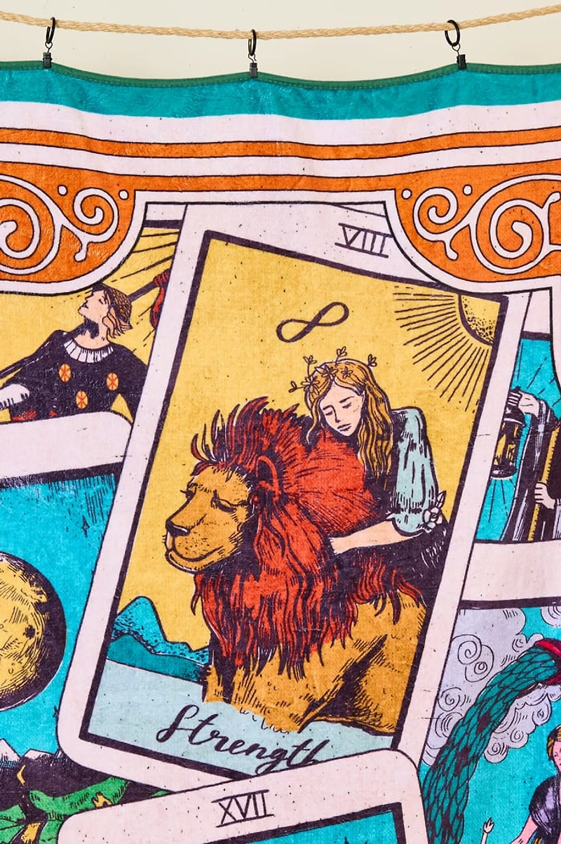 Tarot Cards Throw Blanket