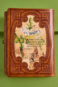 Dragon Faux Leather Crystal Journal