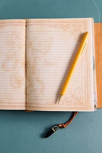 Kraken Faux Leather Crystal Journal