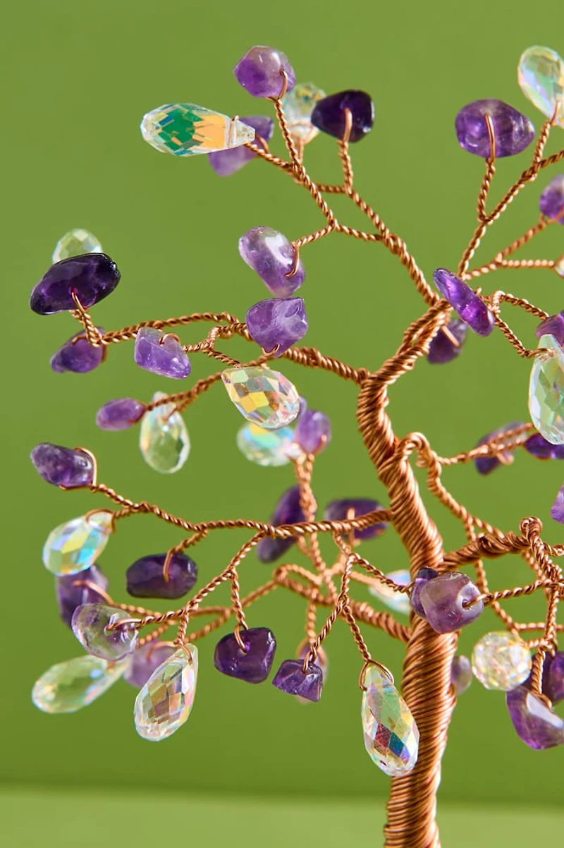 Amethyst Prism Base Gem Tree