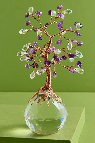 Amethyst Prism Base Gem Tree