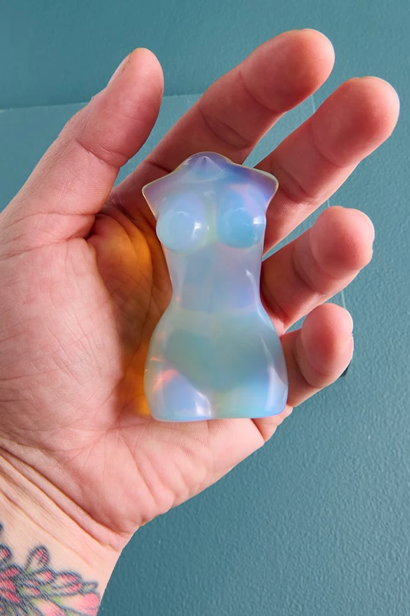 Large Opalite Torso Figurine