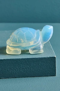 Large Opalite Turtle Figurine