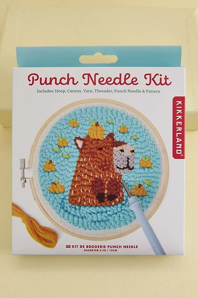 Capybara Punch Needle Kit