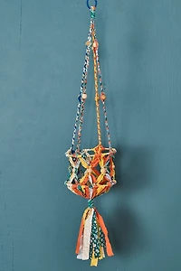 Assorted Upcycled Fabric Plant Hanger