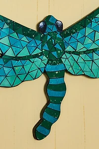 Teal Dragonfly Mosaic