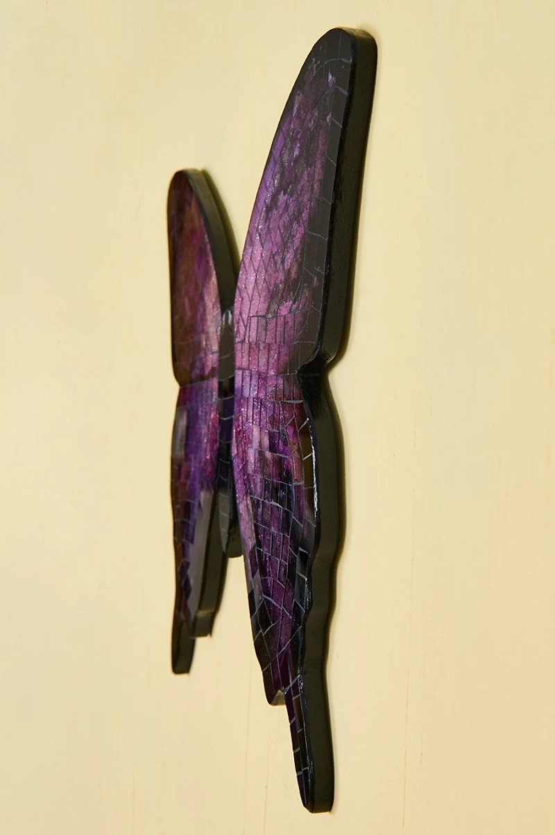 Purple Butterfly Mosaic