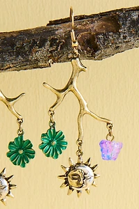 Tree Branch Boho Charm Dangle Earrings - Shop Bohemian Style